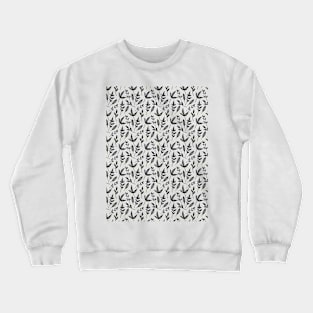 minimalist flower pattern Crewneck Sweatshirt